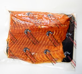 Honungsmarinerad varmrökt laxfile