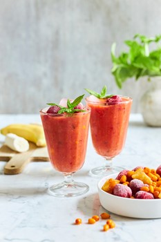 Bärmix med mango EKO Fryst