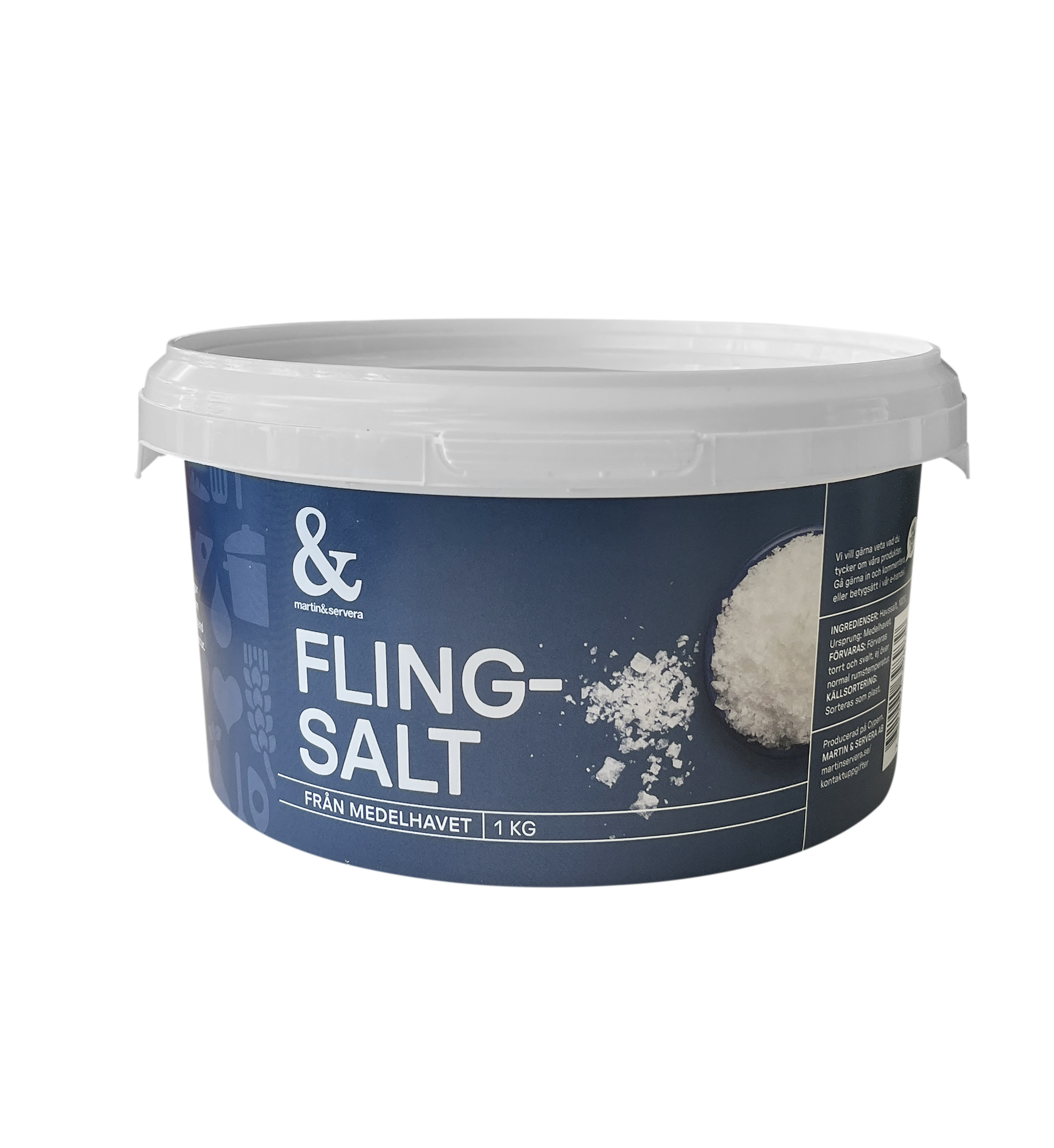 Flingsalt havs