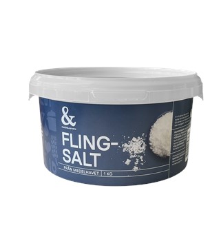 Flingsalt havs