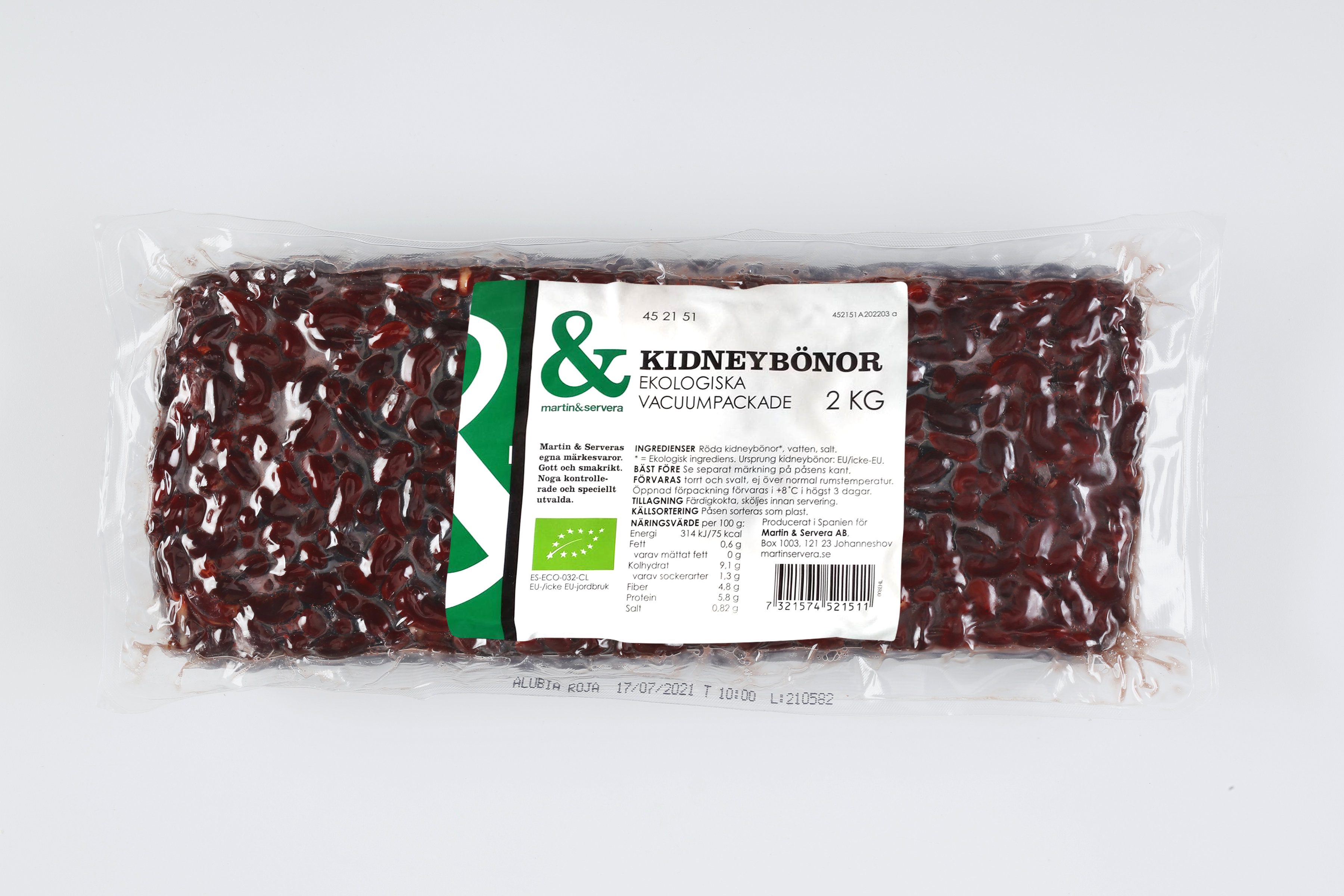 Kidneybönor ekologiska