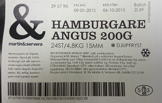 Hamburgare Angus