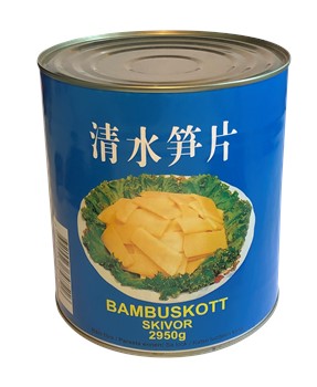 Bambuskott skivade