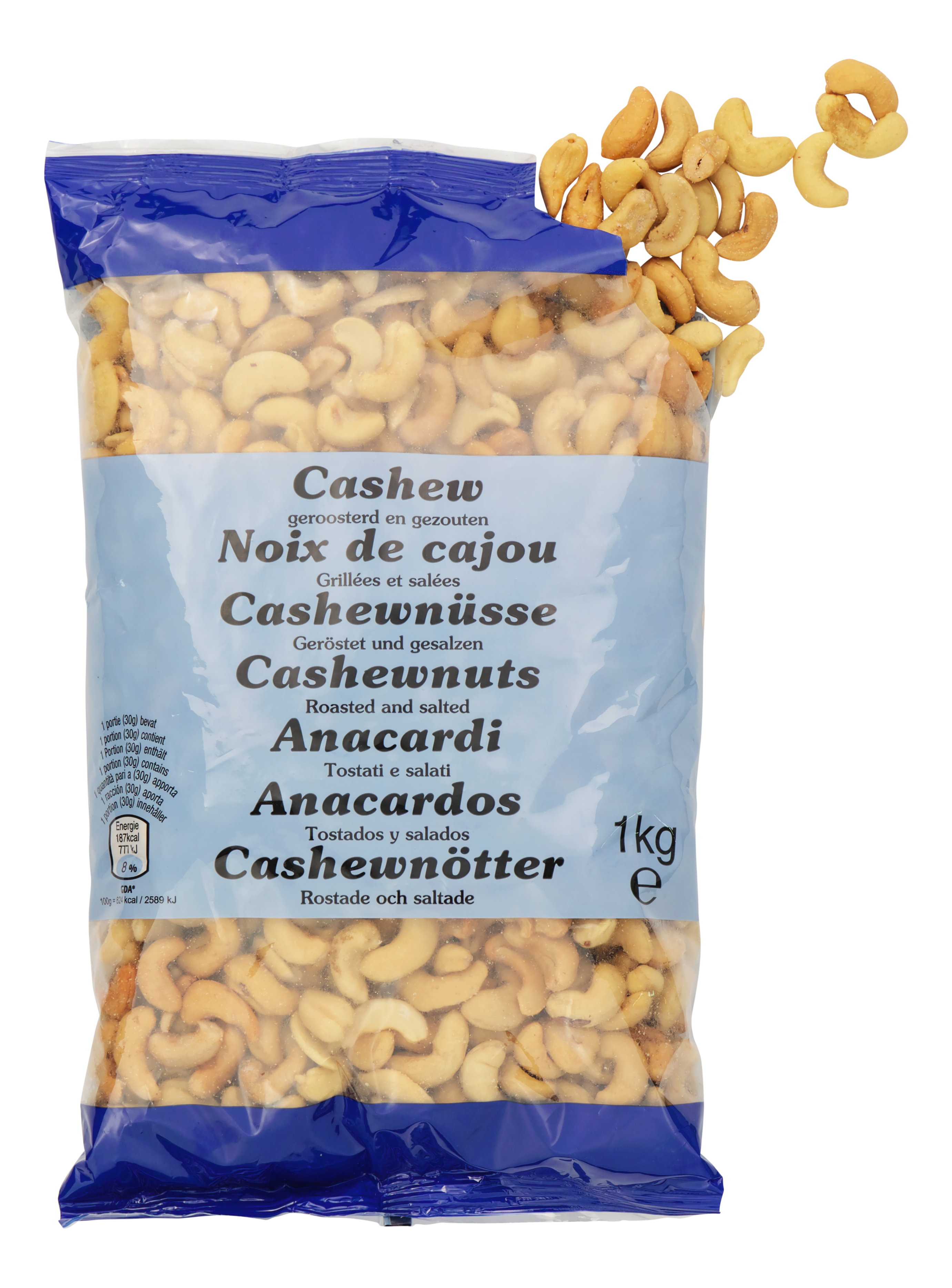 Cashewnöt rostad