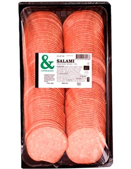 Salami skivad Ekologisk