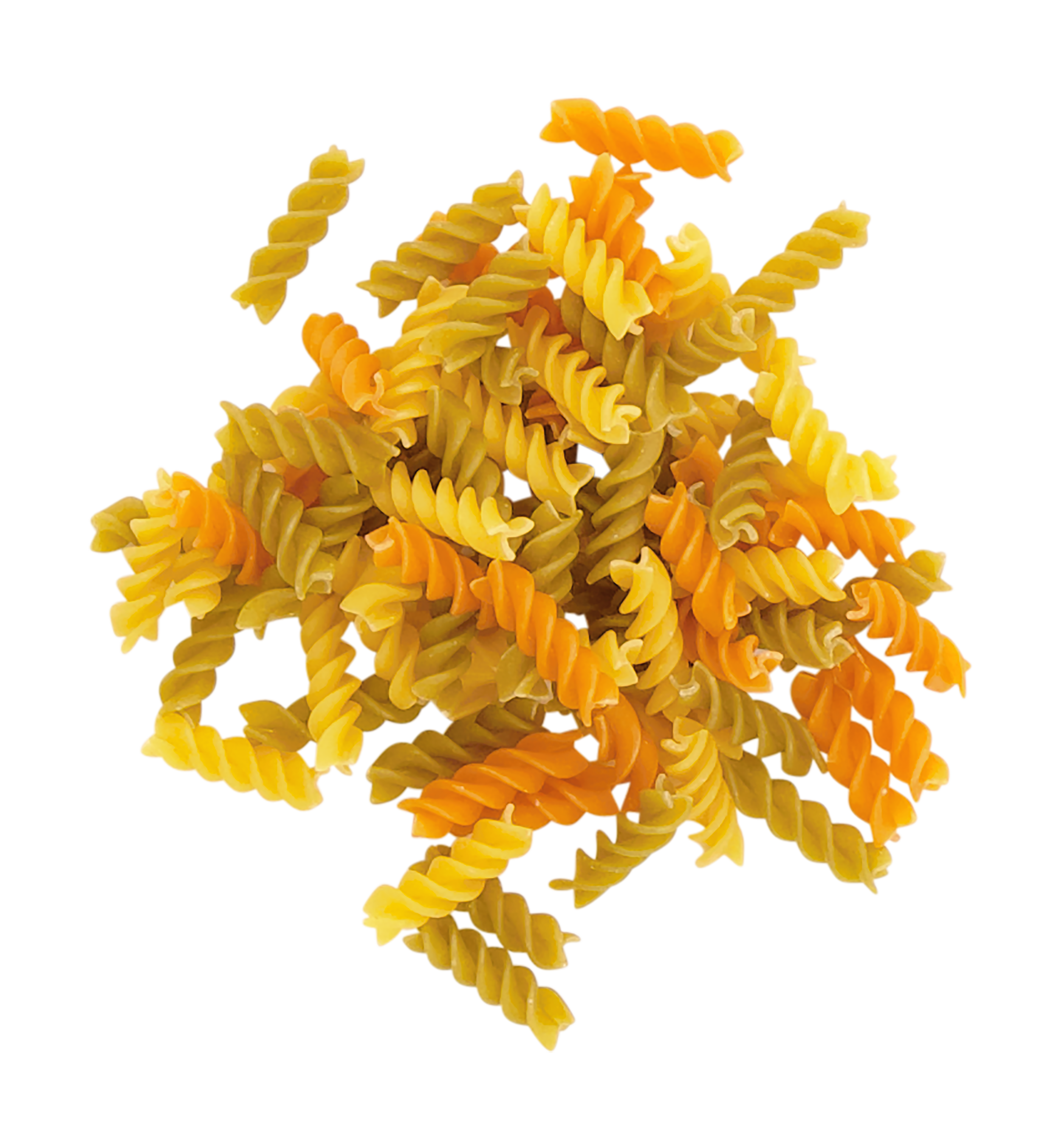 Fusilli tricolore