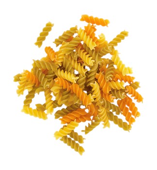 Fusilli tricolore
