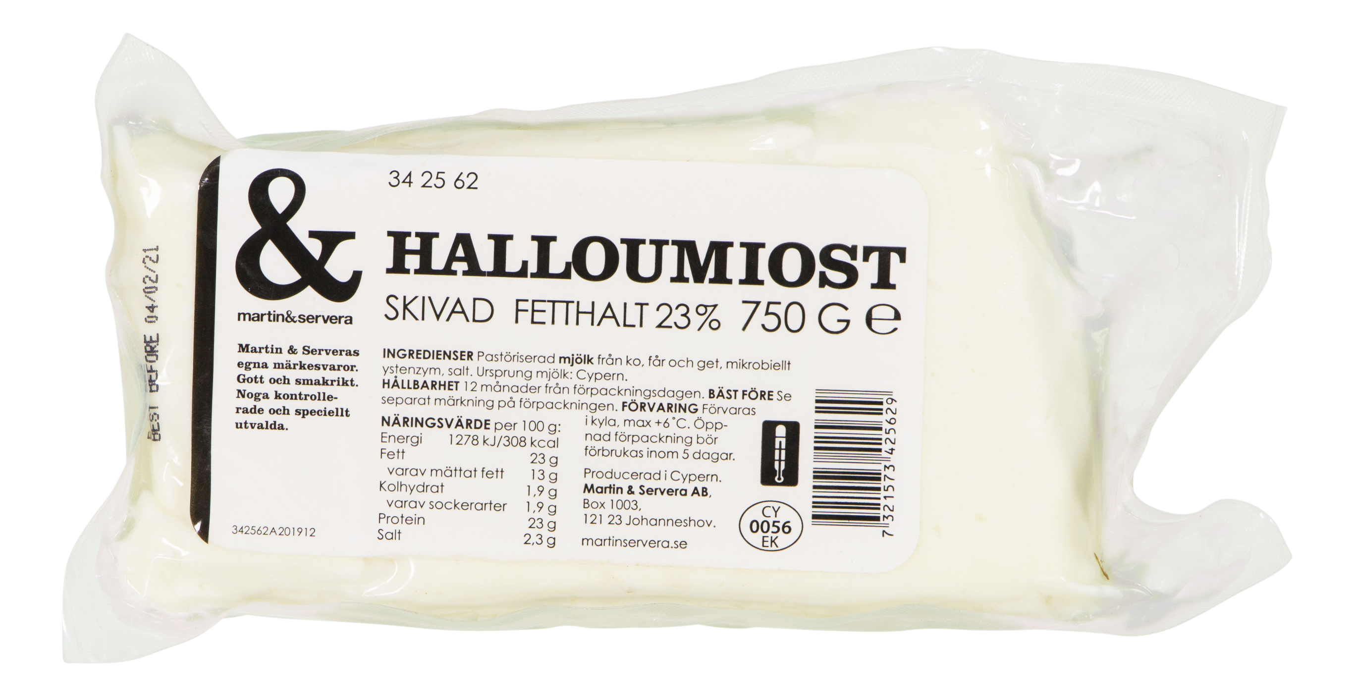 Halloumi skivad PDO