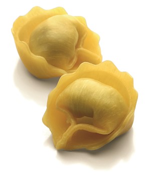 Tortelloni ricotta spenat 