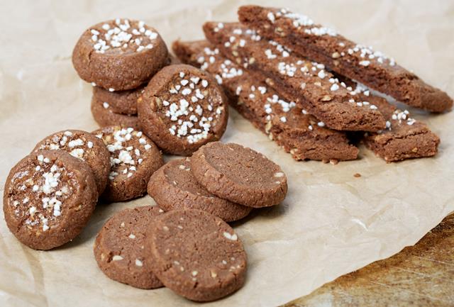 Chokladbröd kakdeg i stänger