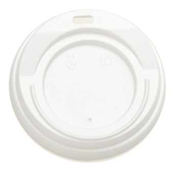 Lock bägare vit 30-50 cl