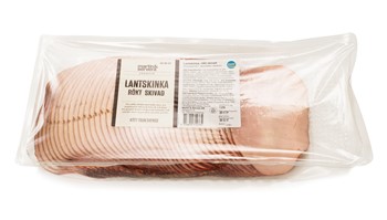 Lantskinka rökt skivad