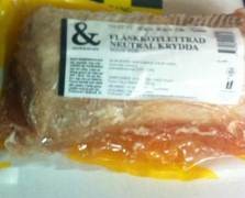 Kotlettrad benfri sous-vide