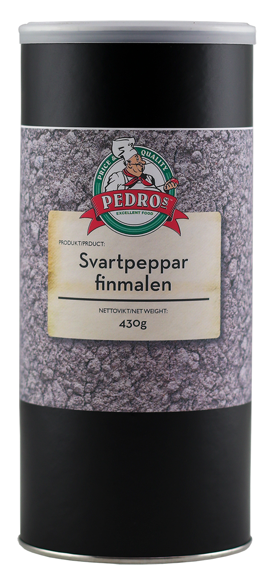 Svartpeppar malen