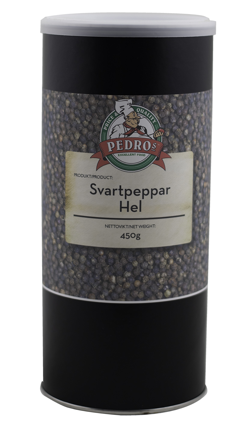 Svartpeppar hel