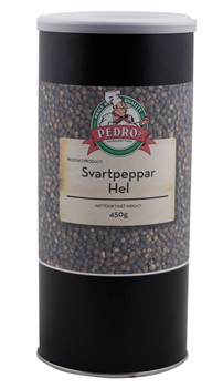 Svartpeppar hel