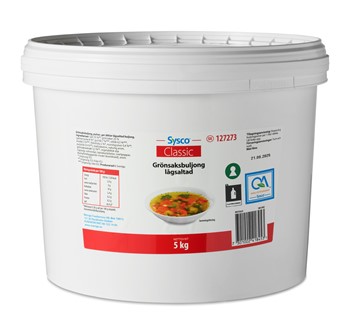 Grönsaksbuljong lågsaltad