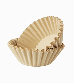 Kaffefilter oblekt
