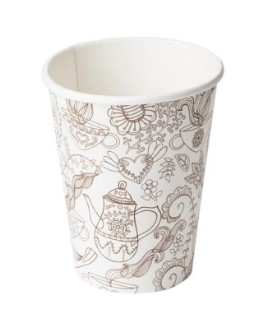 Kaffebägare i papper