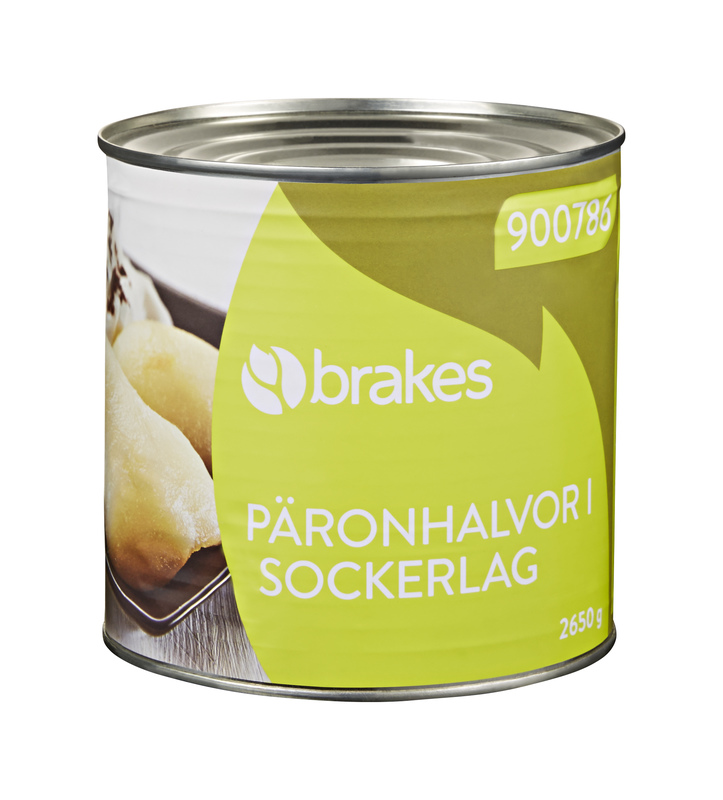 Päronhalvor socker