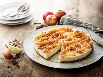 Cheesecake äpple