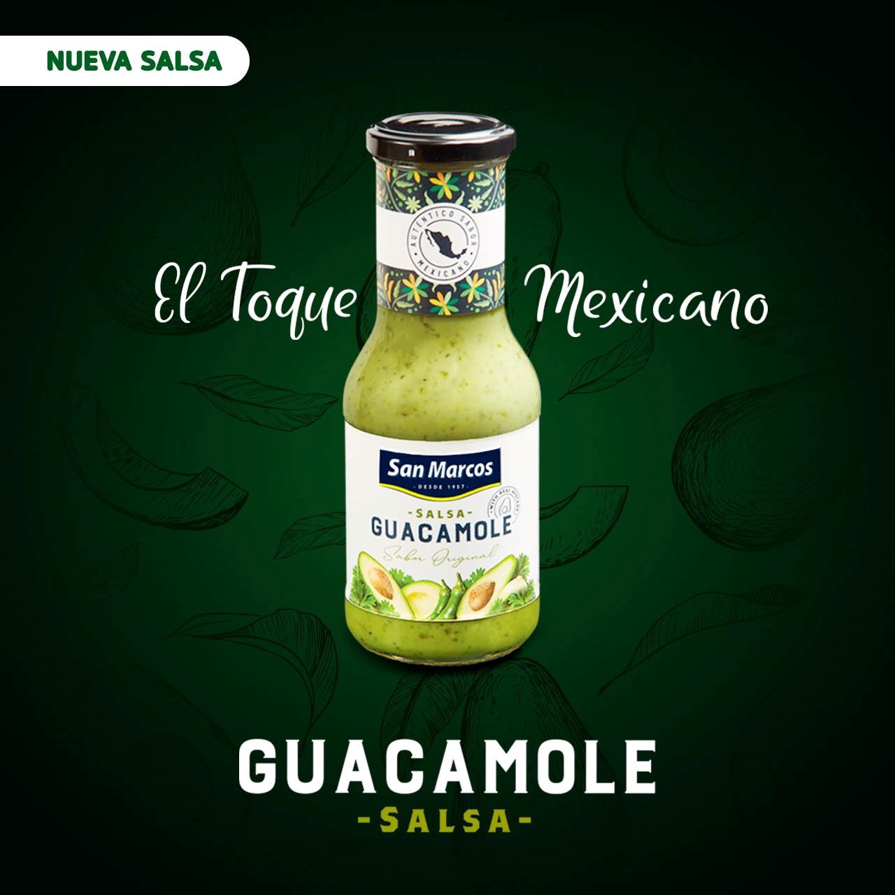 SALSA GUACAMOLE - SAN MARCOS - Dabas