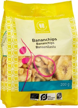 BANANCHIPS EKOLOGISKA