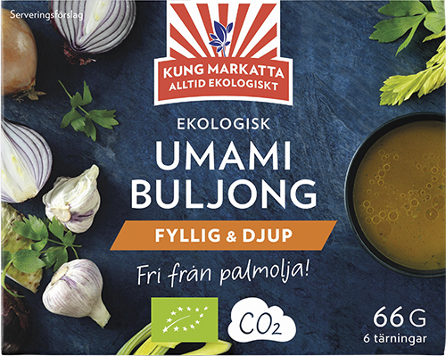 Buljongtärn.Umami