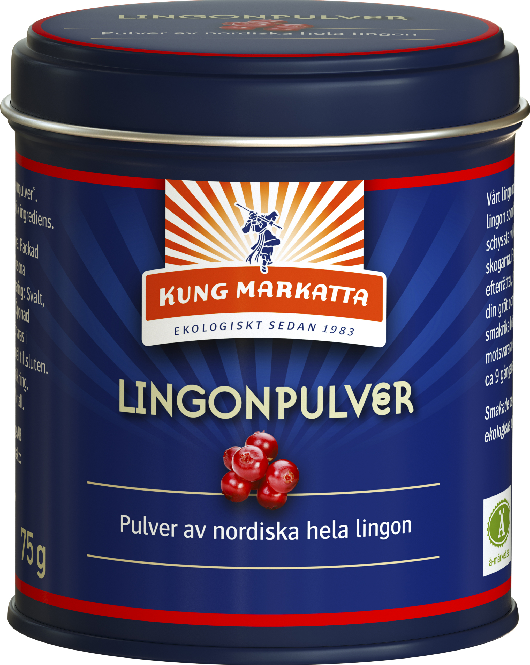 Lingonpulver KRAV