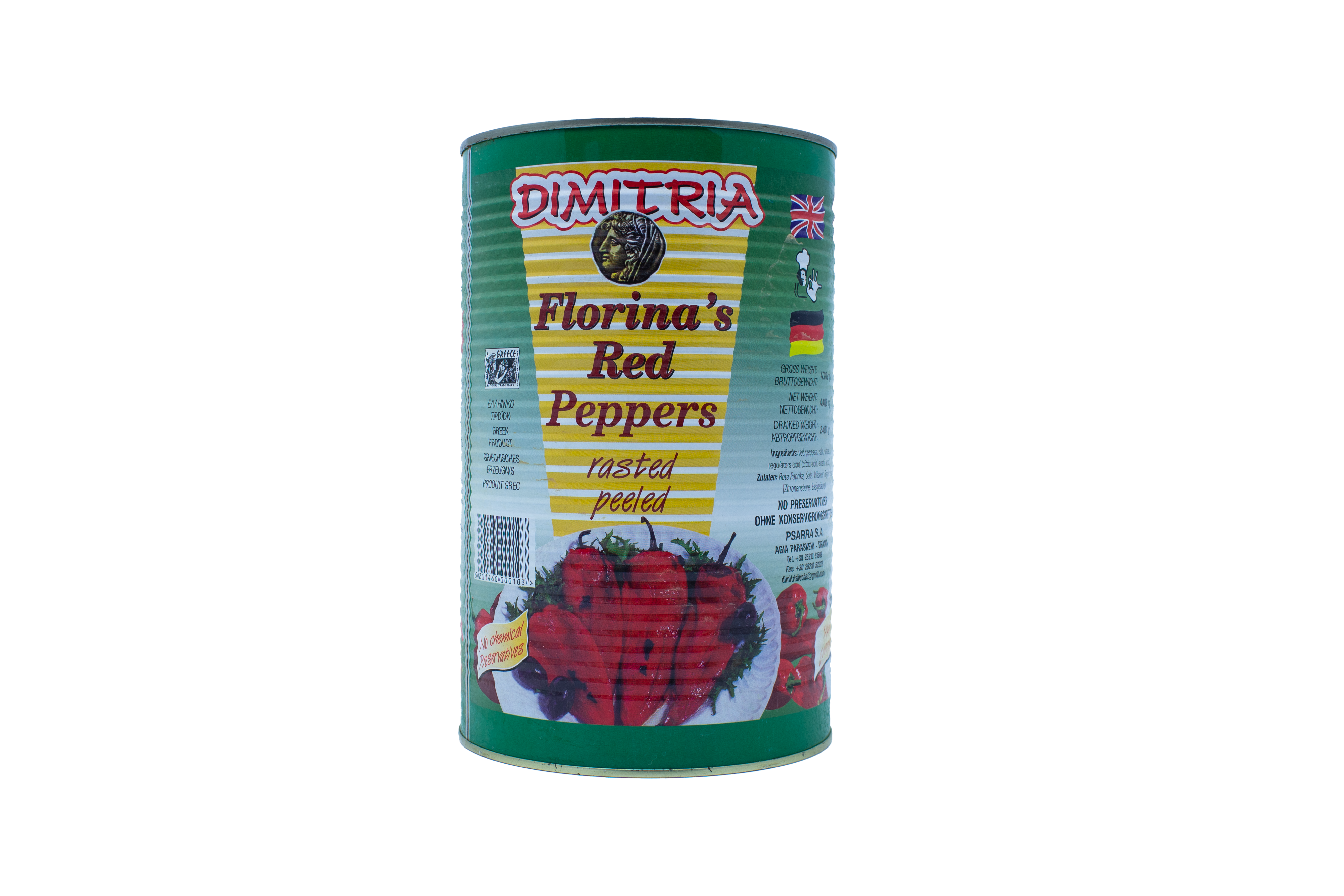 Röd Paprika Grillad Florinis