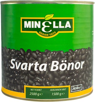 Svarta Bönor Minella 