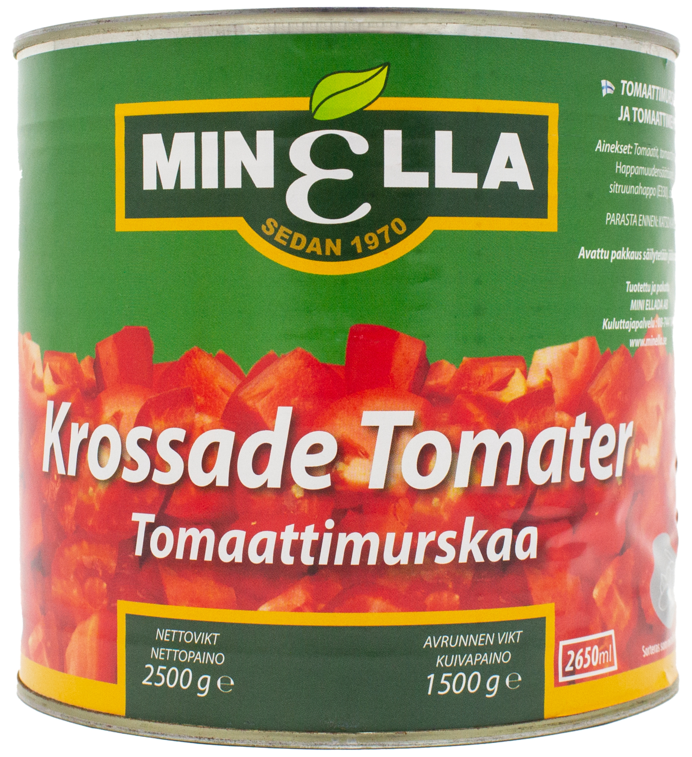 Krossade Tomater