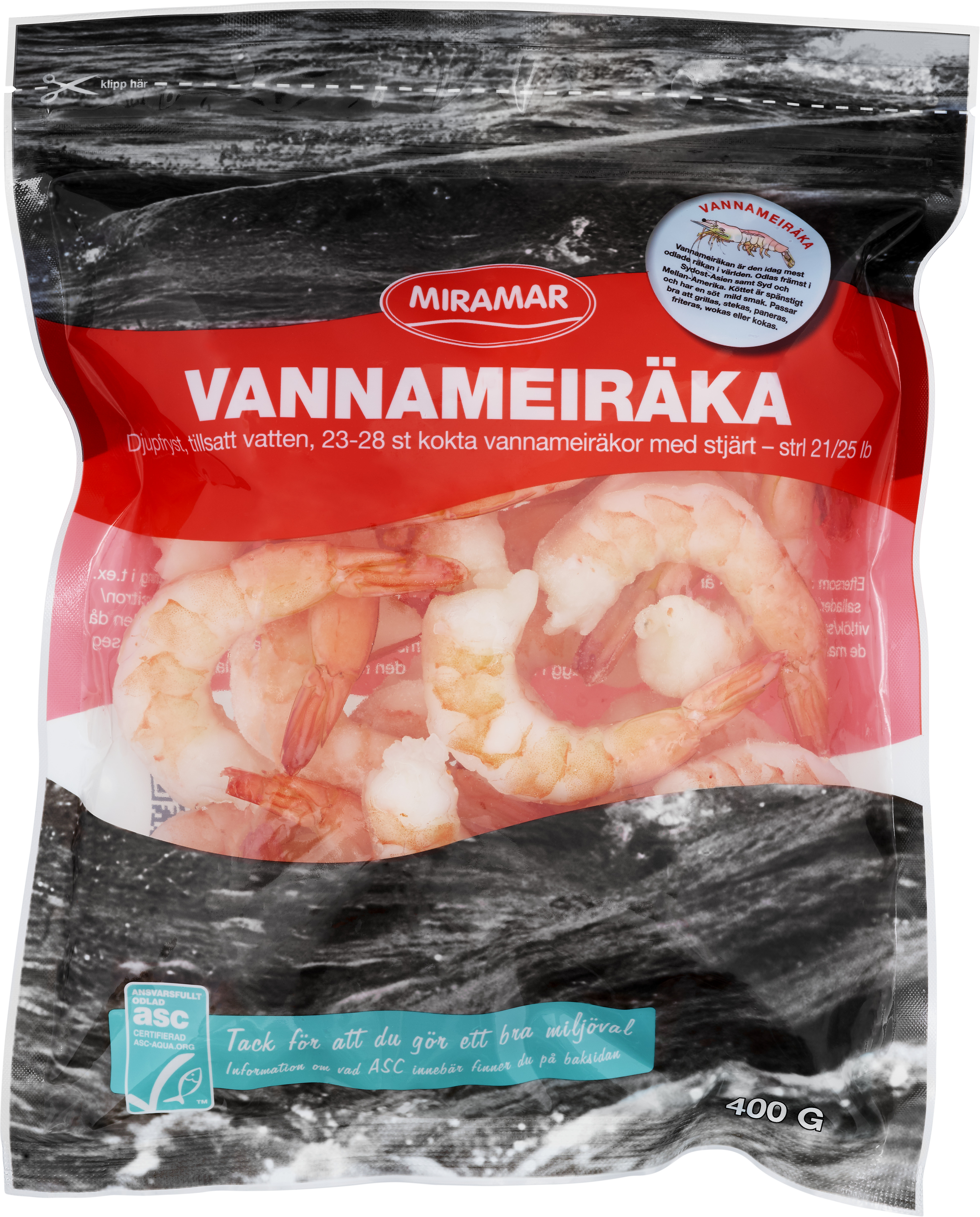 Vannameiräka kokt