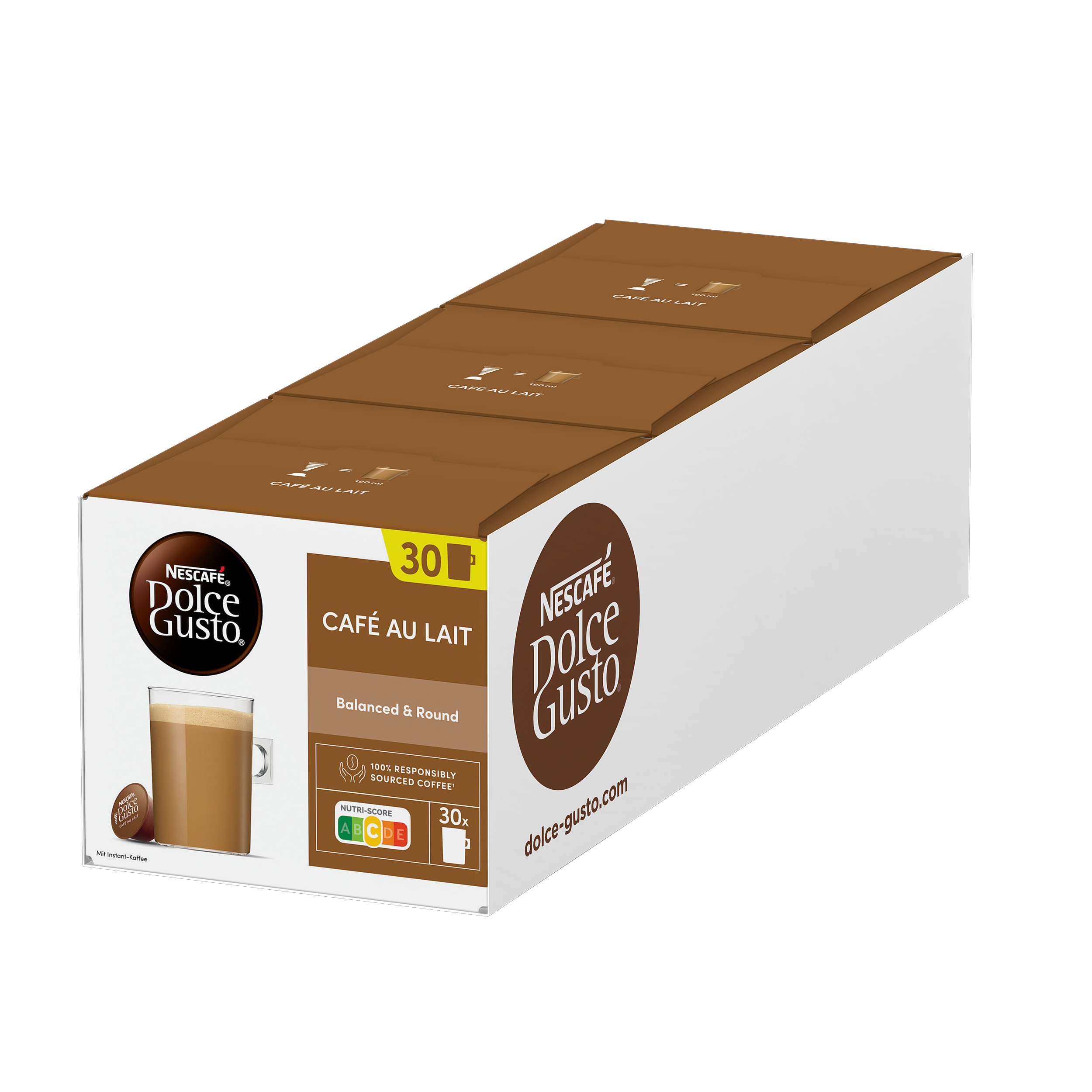 NDG Café Au Lait 30-pack