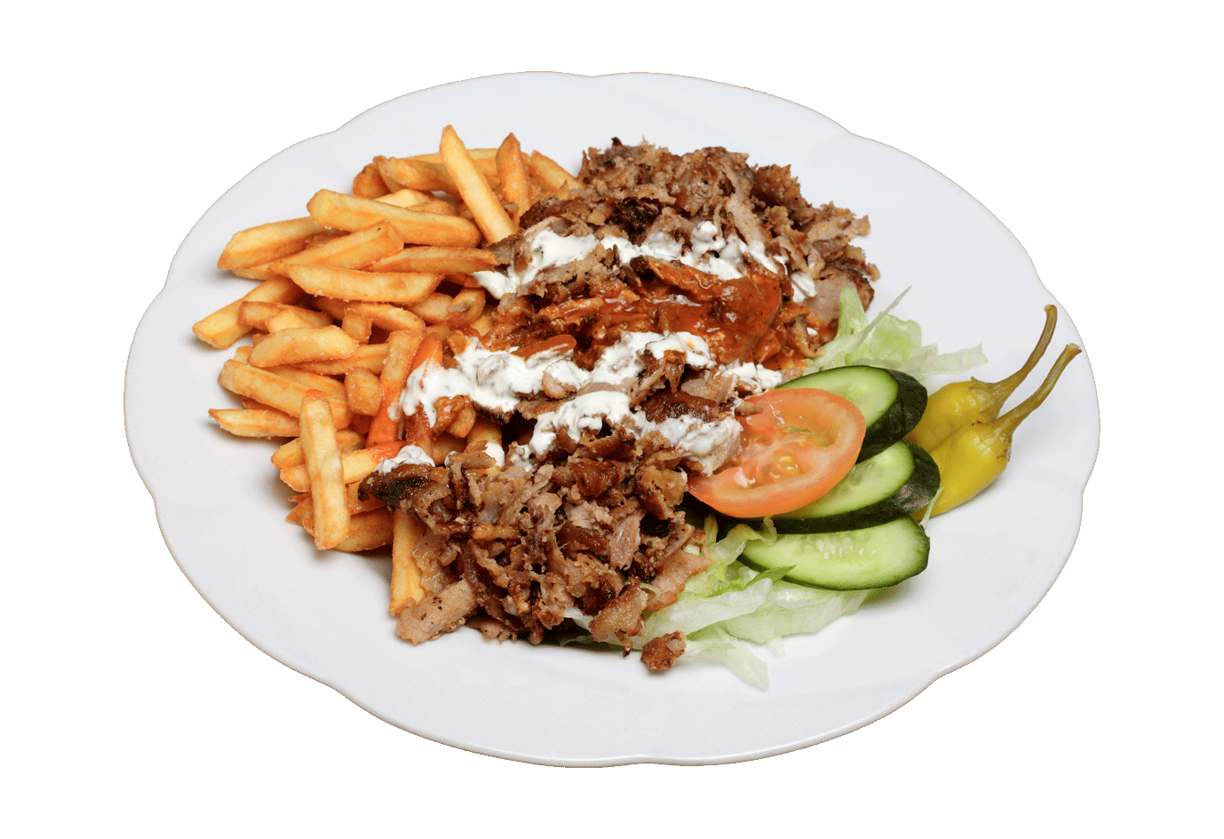 Gyros Grillad Skuren