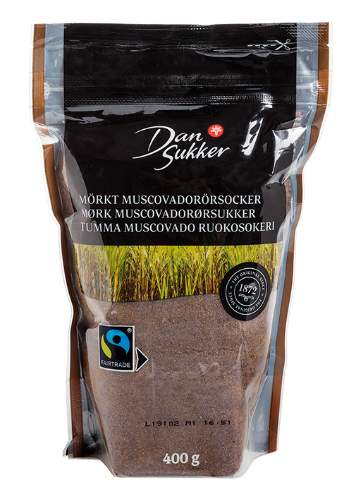 Mörkt Muscovadorörsocker Fairtrade