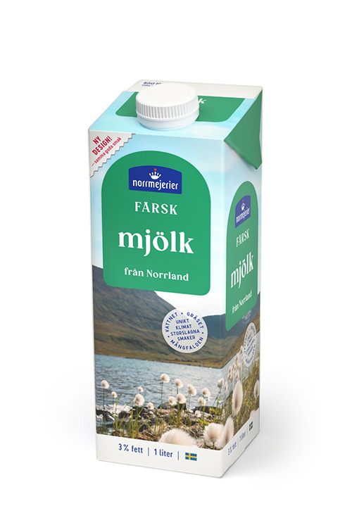 Mjölken 3% skruvk