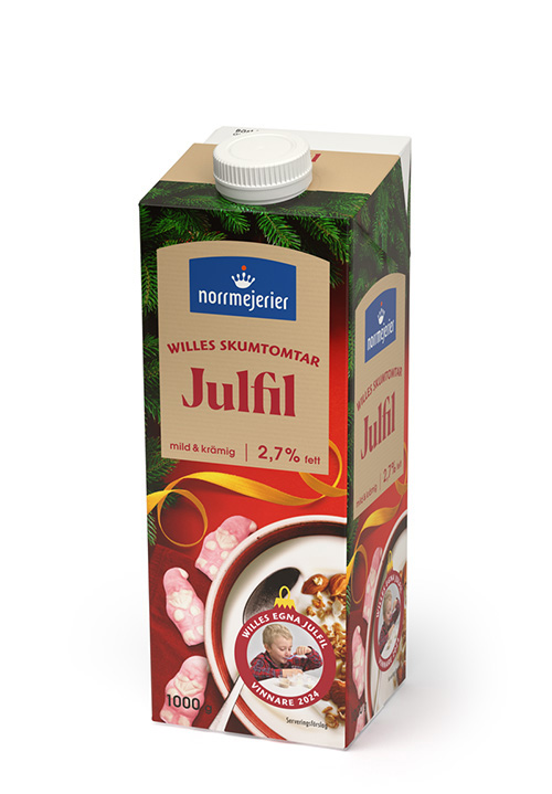 Julfil 2.7% Wille’s skumtomtar