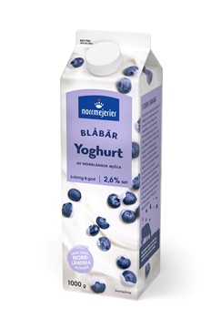 Yoghurt2.6% Blåbär