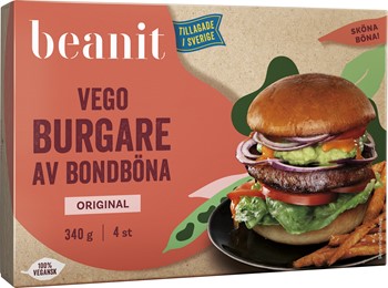 VegoBurgare av Bondböna Original