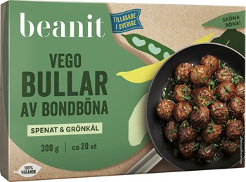 VegoBullar Bondböna SpenatGrönkål