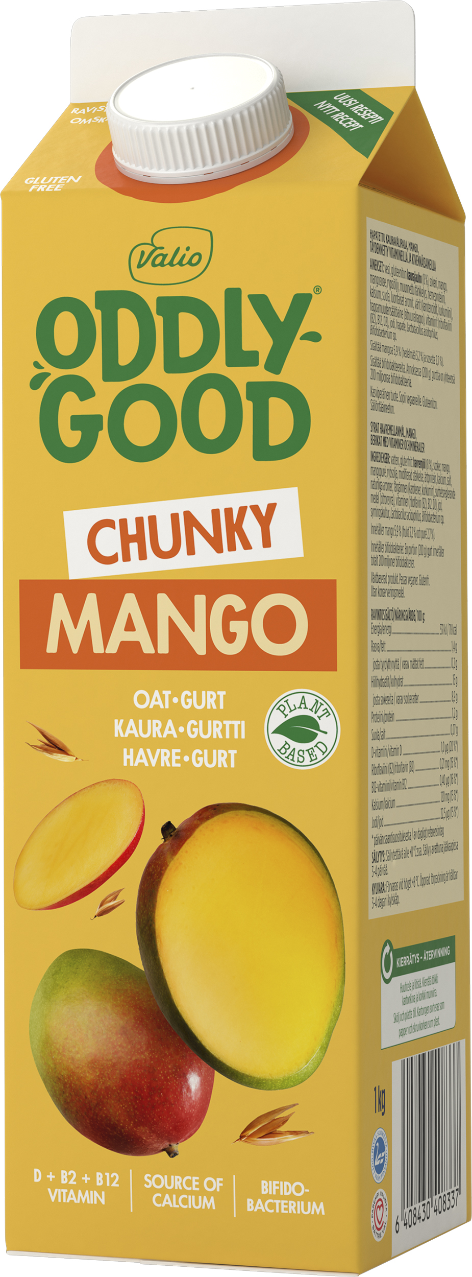 Havregurt Mango GF