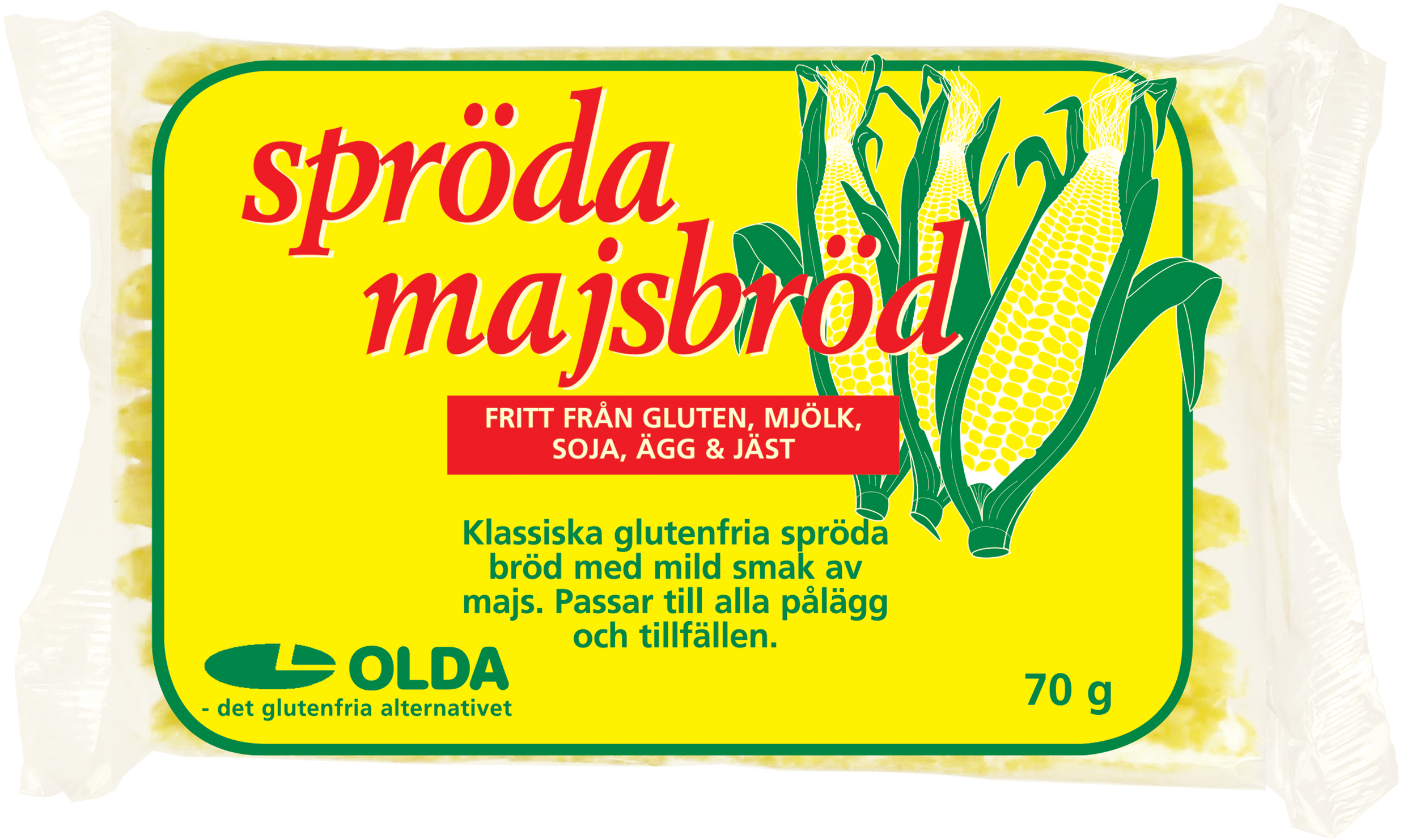 SPRÖDA MAJSBRÖD