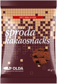 Spröda Kakaosnacks