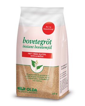 Bovetegröt Instant Bovetemjöl