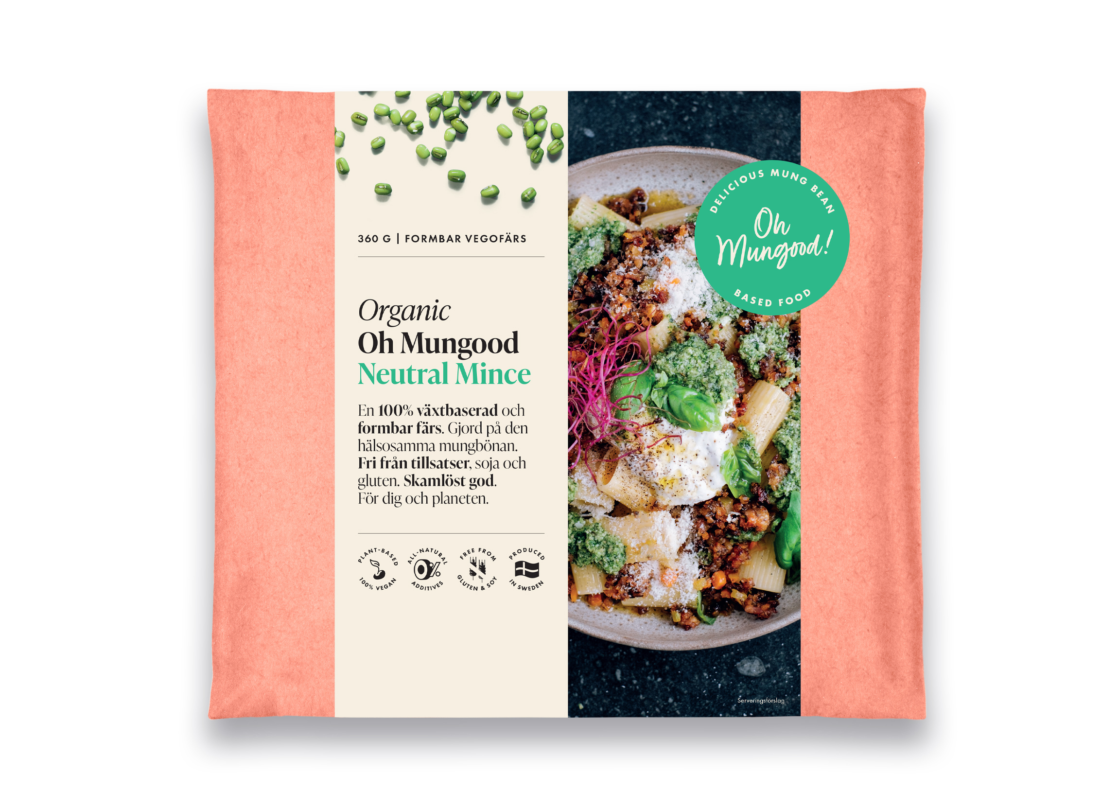 Organic mung bean mince