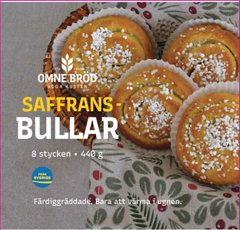 Saffransbullar 55g