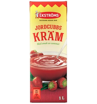 Jordgubbskräm