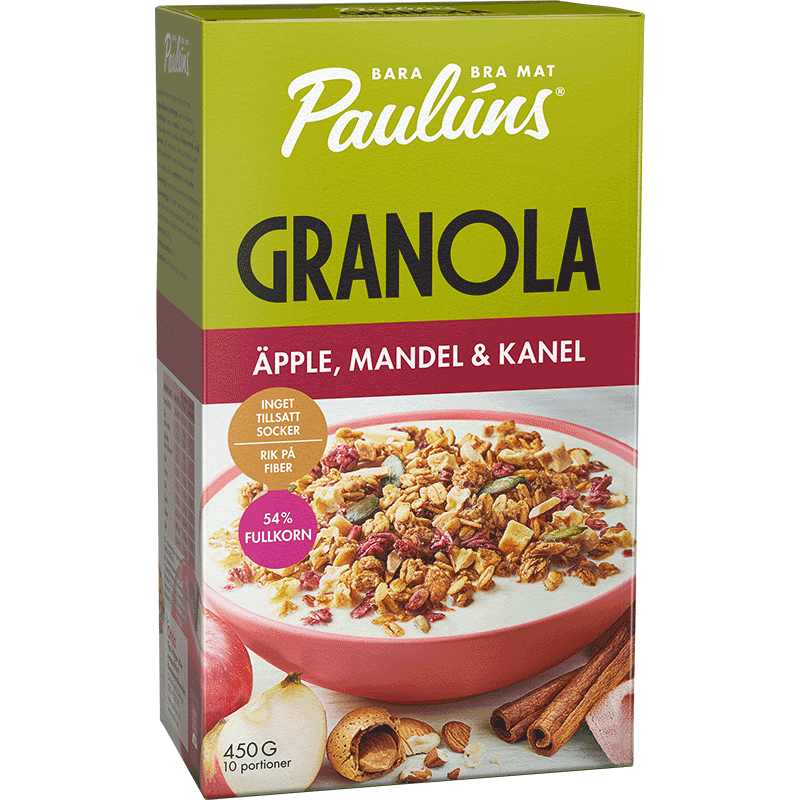 Granola Äpple/Mandel/Kanel