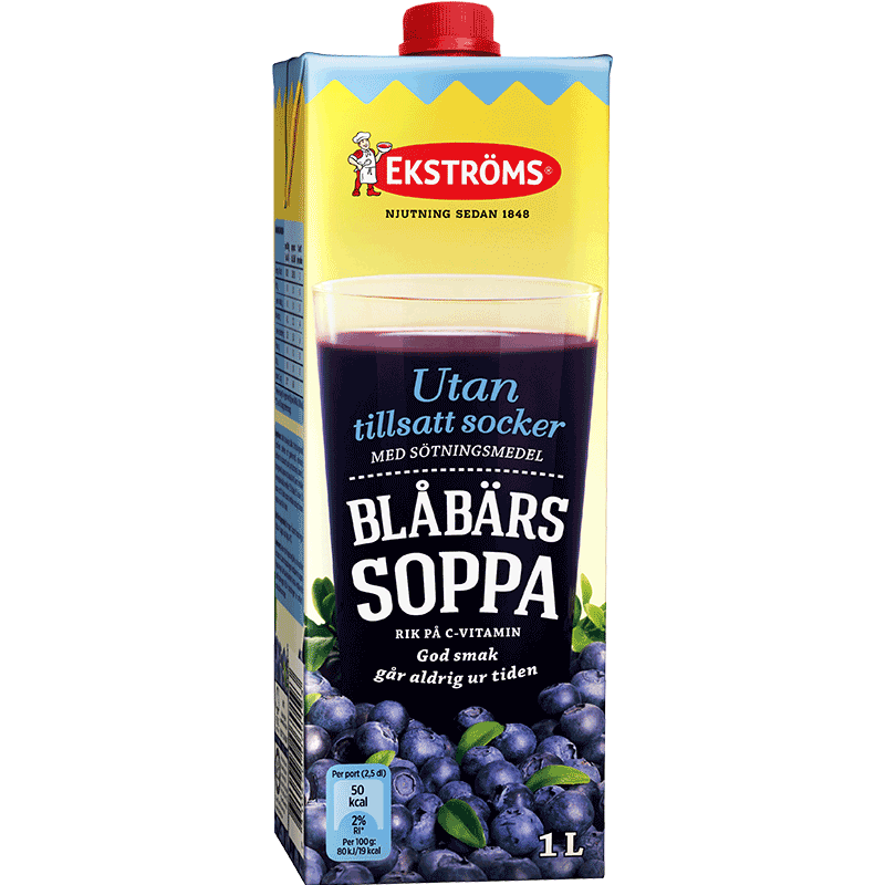 Blåbärssoppa uts